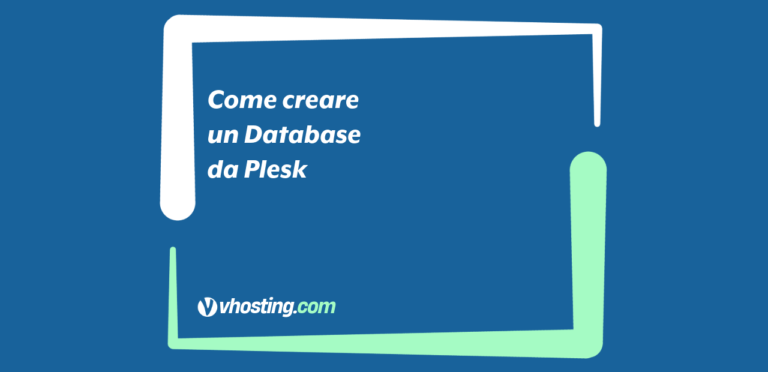 Come creare un Database da Plesk