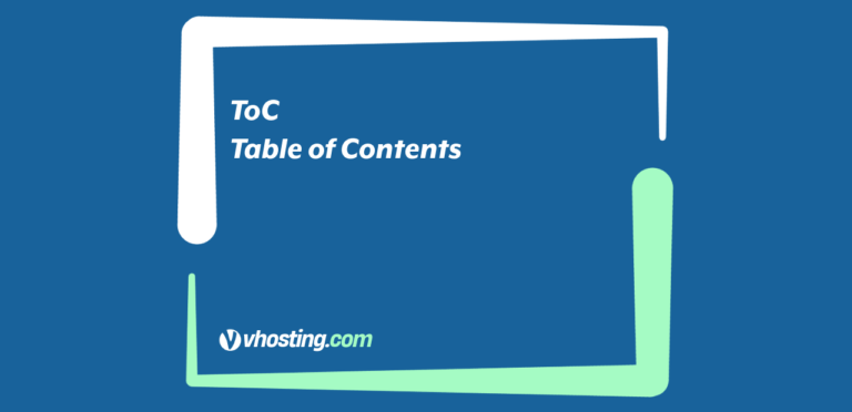 ToC – Table of Contents