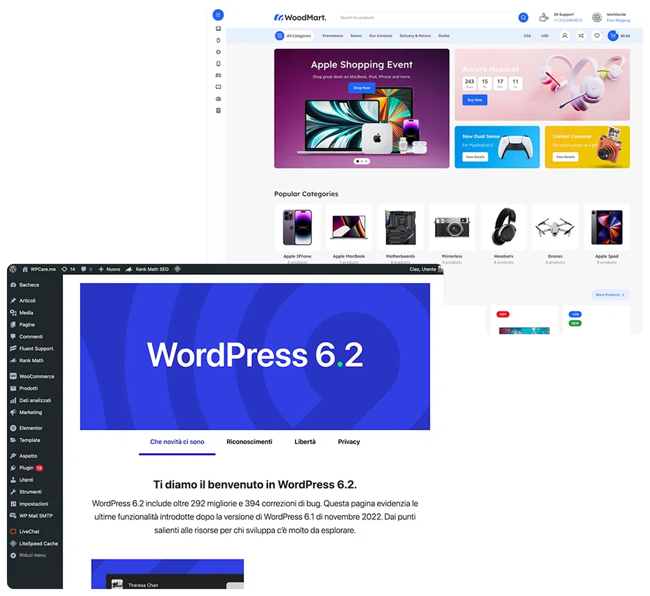 Assistenza WordPress WPCare