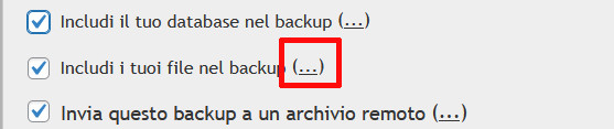 UpdraftPlus: Come creare un backup