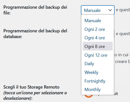 UpdraftPlus: Come creare un backup