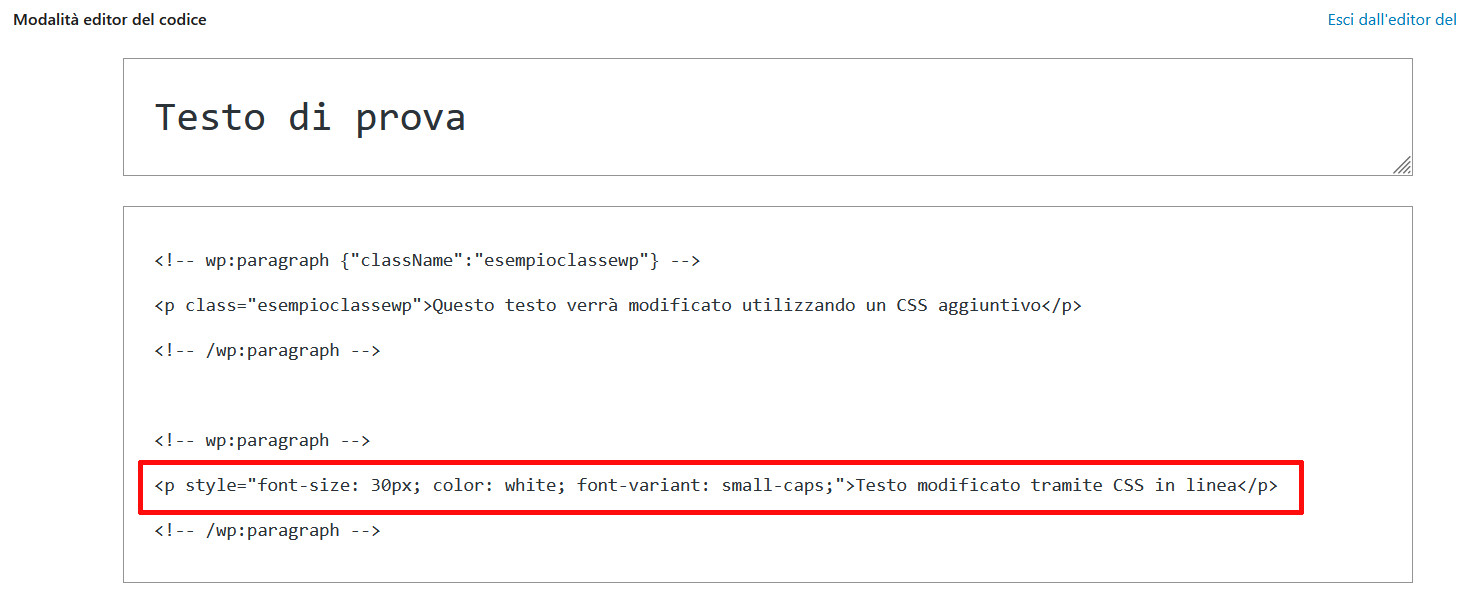 Guida al CSS