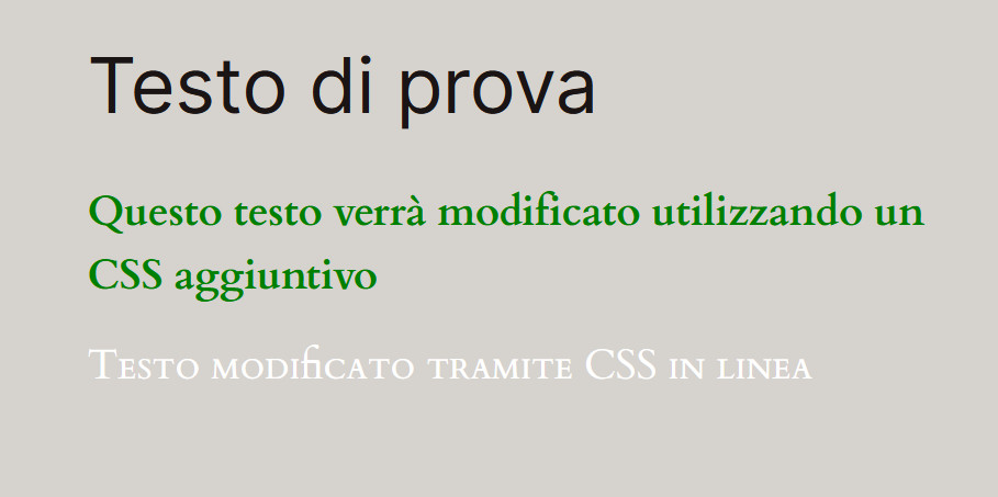 Guida al CSS