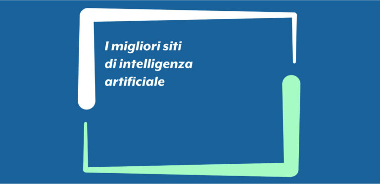 I migliori siti di intelligenza artificiale