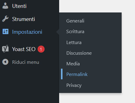 Cosa sono e come si modificano i permalink di WordPress