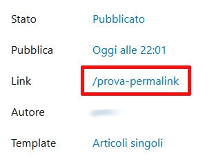 Cosa sono e come si modificano i permalink di WordPress