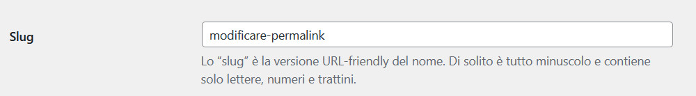 Cosa sono e come si modificano i permalink di WordPress
