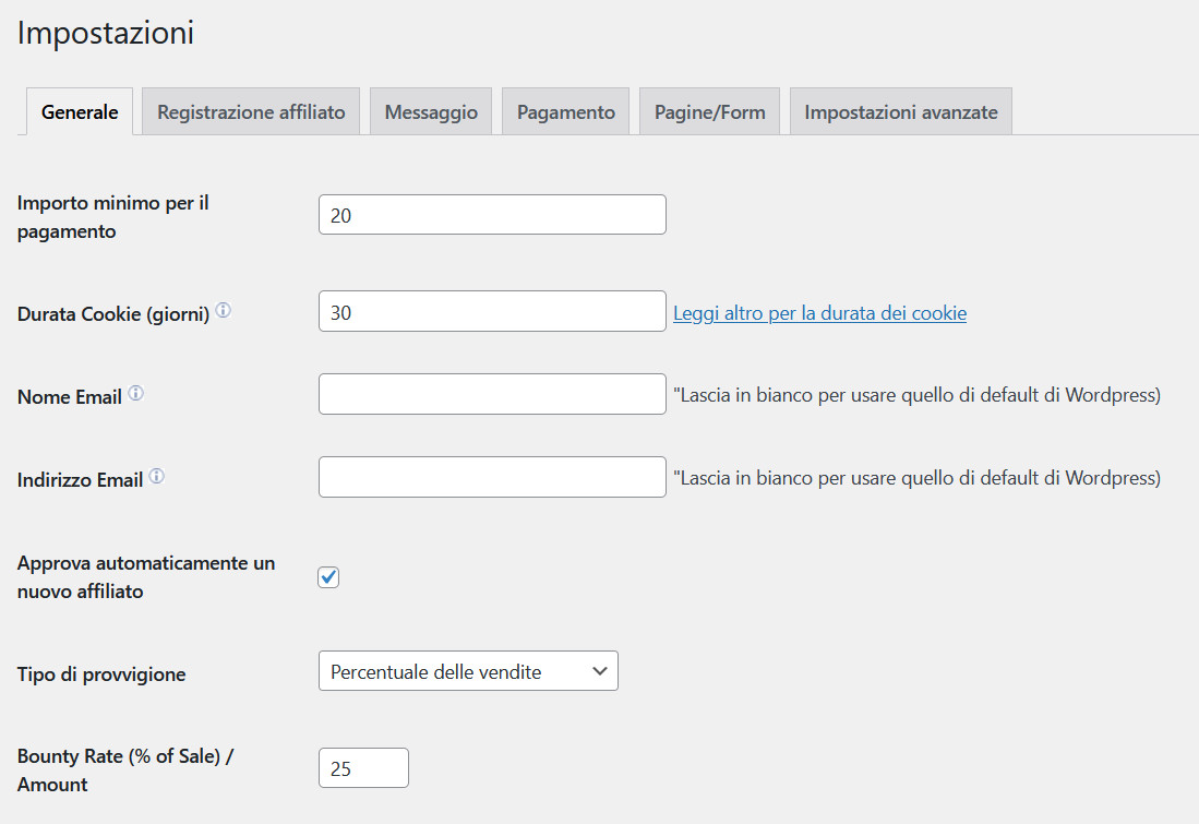 Come avviare un programma di affiliazione su WordPress